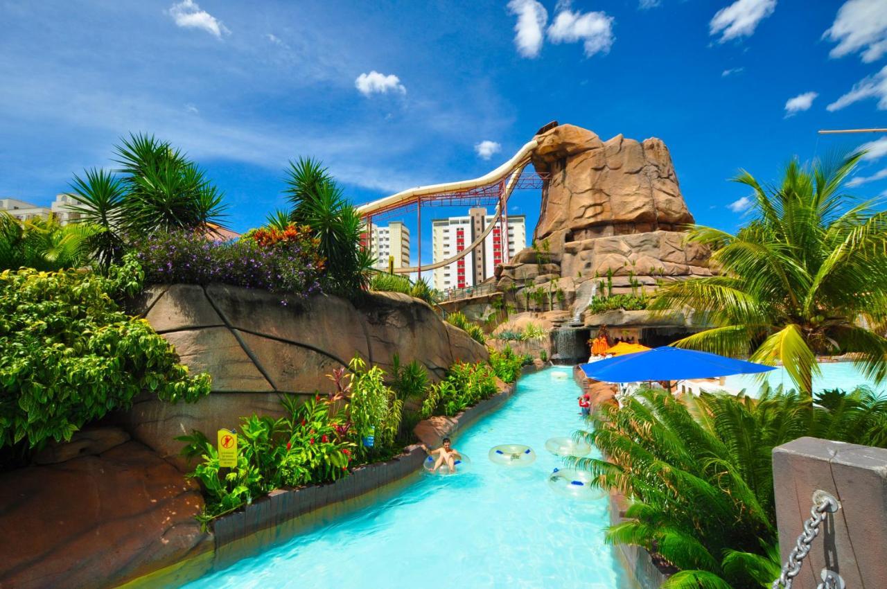 Villas diRoma com um dia de acesso Acqua Park, Splash e Slide Caldas Novas Exterior foto