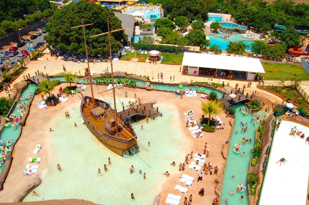 Villas diRoma com um dia de acesso Acqua Park, Splash e Slide Caldas Novas Exterior foto