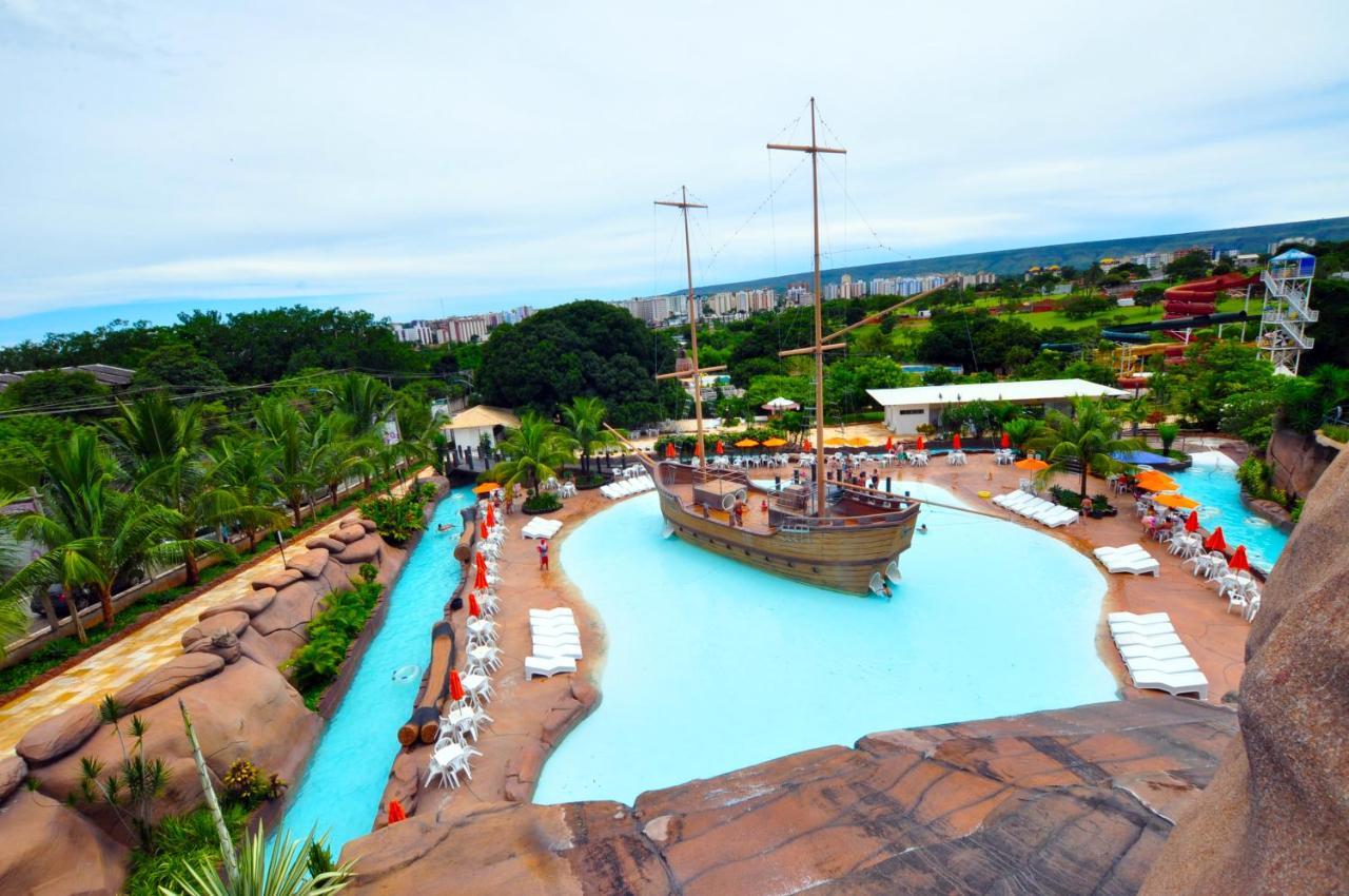 Villas diRoma com um dia de acesso Acqua Park, Splash e Slide Caldas Novas Exterior foto