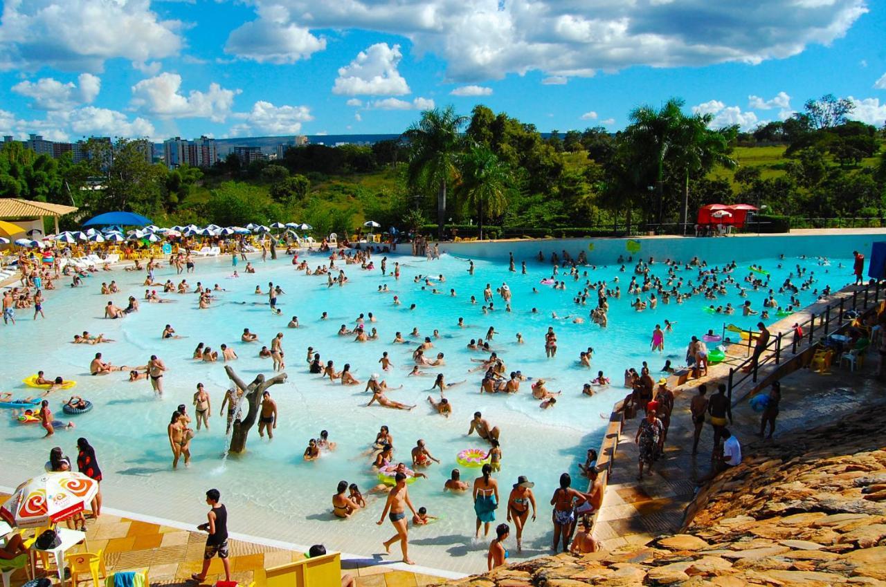 Villas diRoma com um dia de acesso Acqua Park, Splash e Slide Caldas Novas Exterior foto