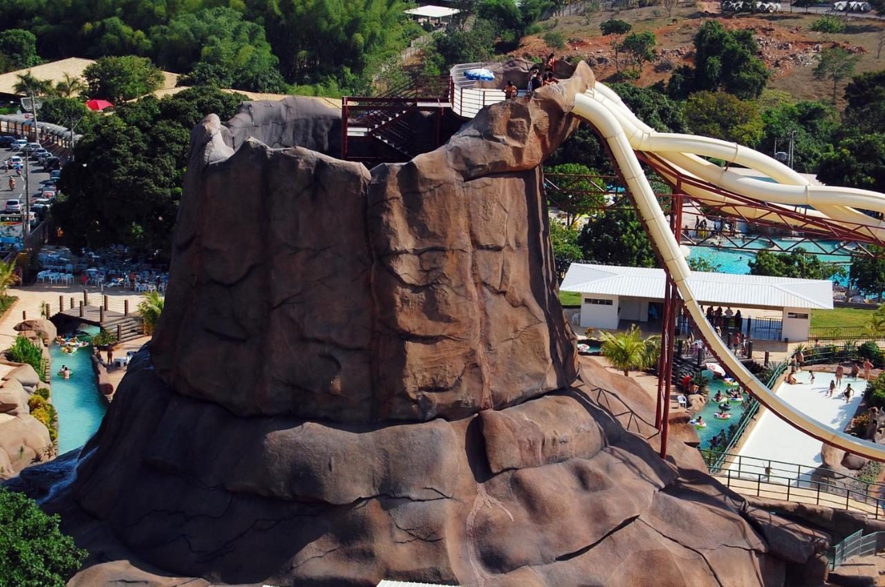 Villas diRoma com um dia de acesso Acqua Park, Splash e Slide Caldas Novas Exterior foto