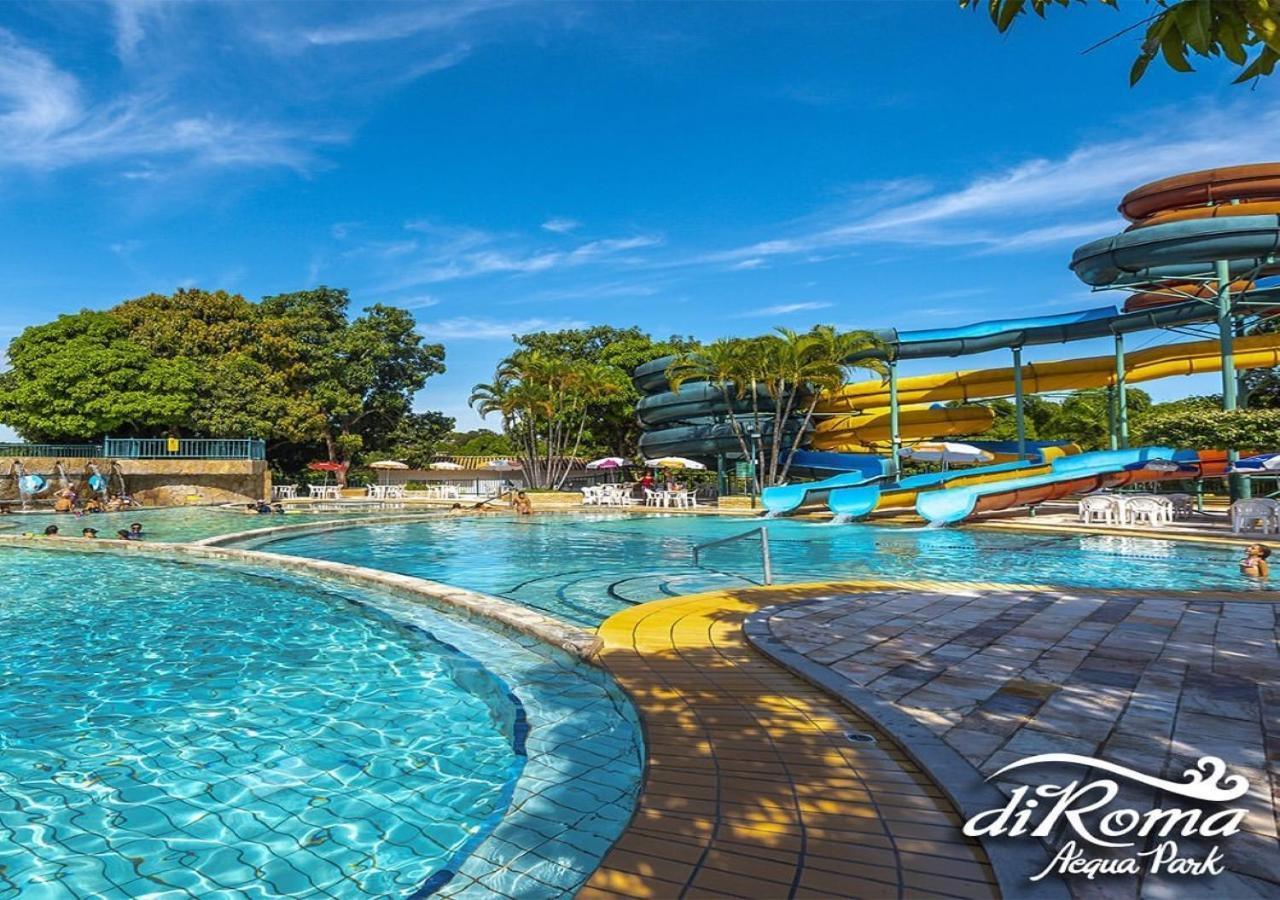 Villas diRoma com um dia de acesso Acqua Park, Splash e Slide Caldas Novas Exterior foto