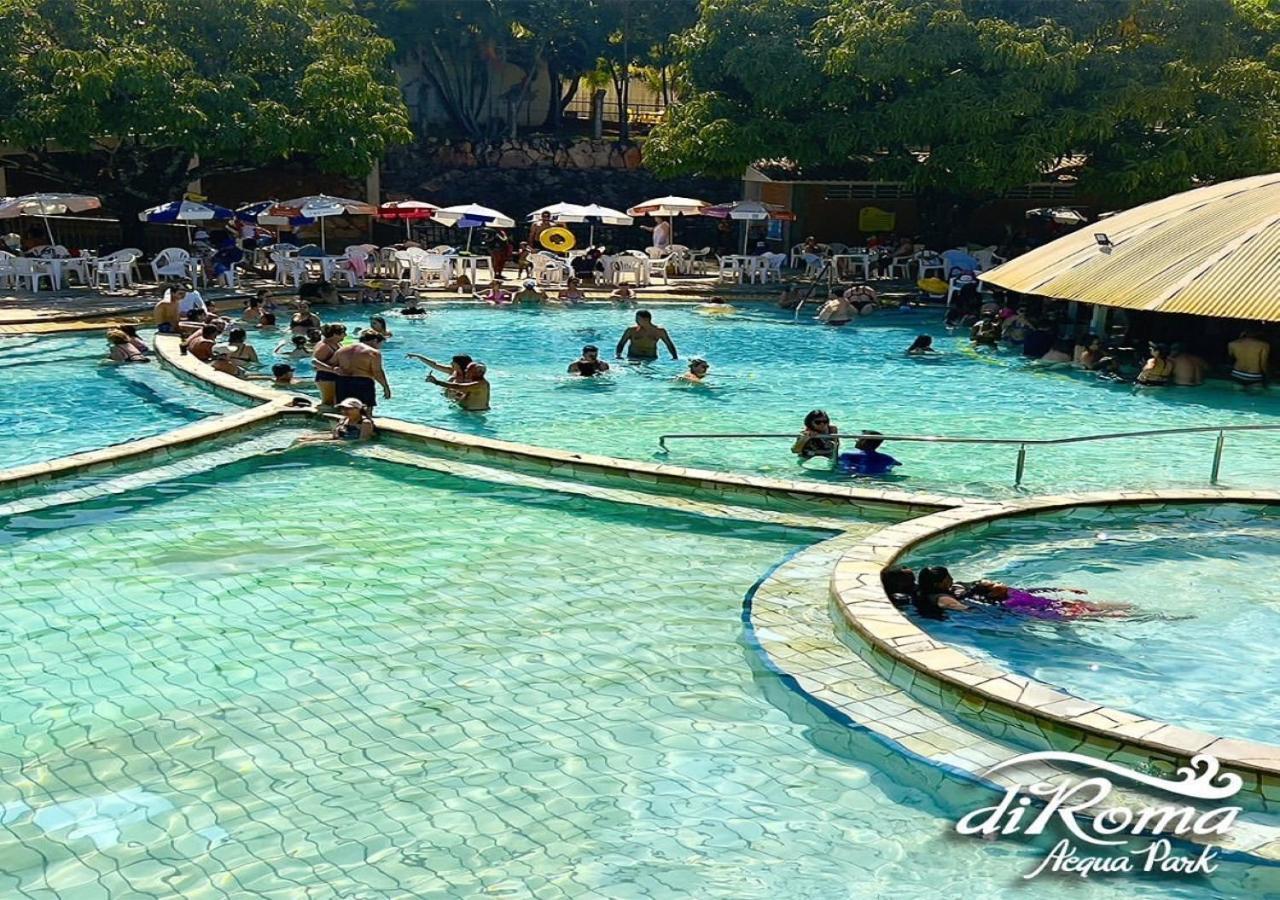 Villas diRoma com um dia de acesso Acqua Park, Splash e Slide Caldas Novas Exterior foto