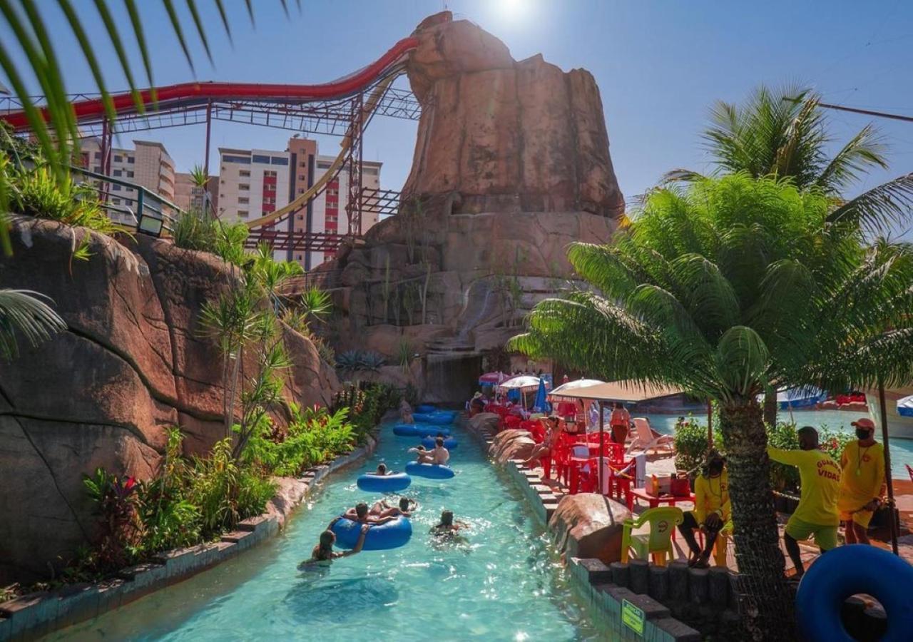 Villas diRoma com um dia de acesso Acqua Park, Splash e Slide Caldas Novas Exterior foto