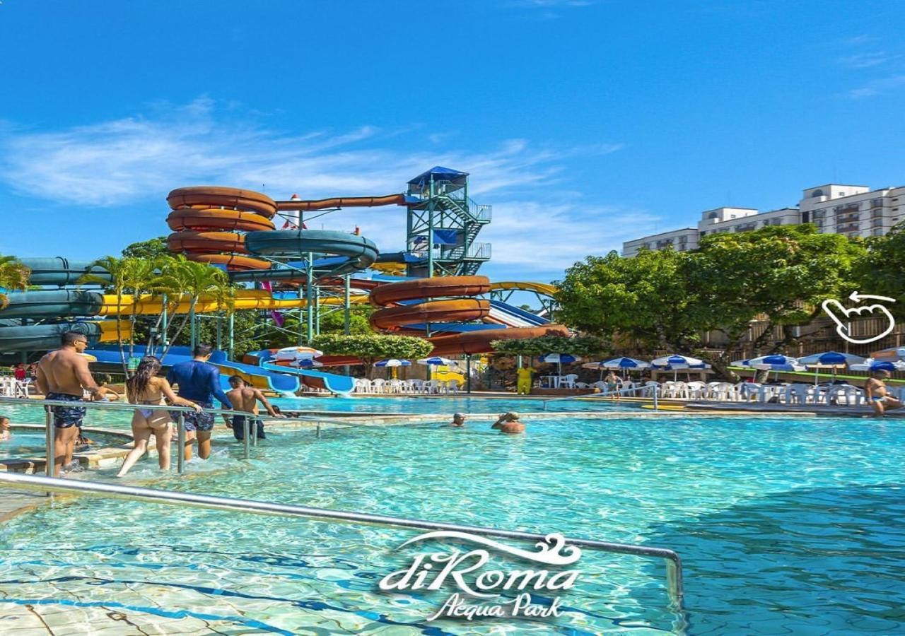 Villas diRoma com um dia de acesso Acqua Park, Splash e Slide Caldas Novas Exterior foto