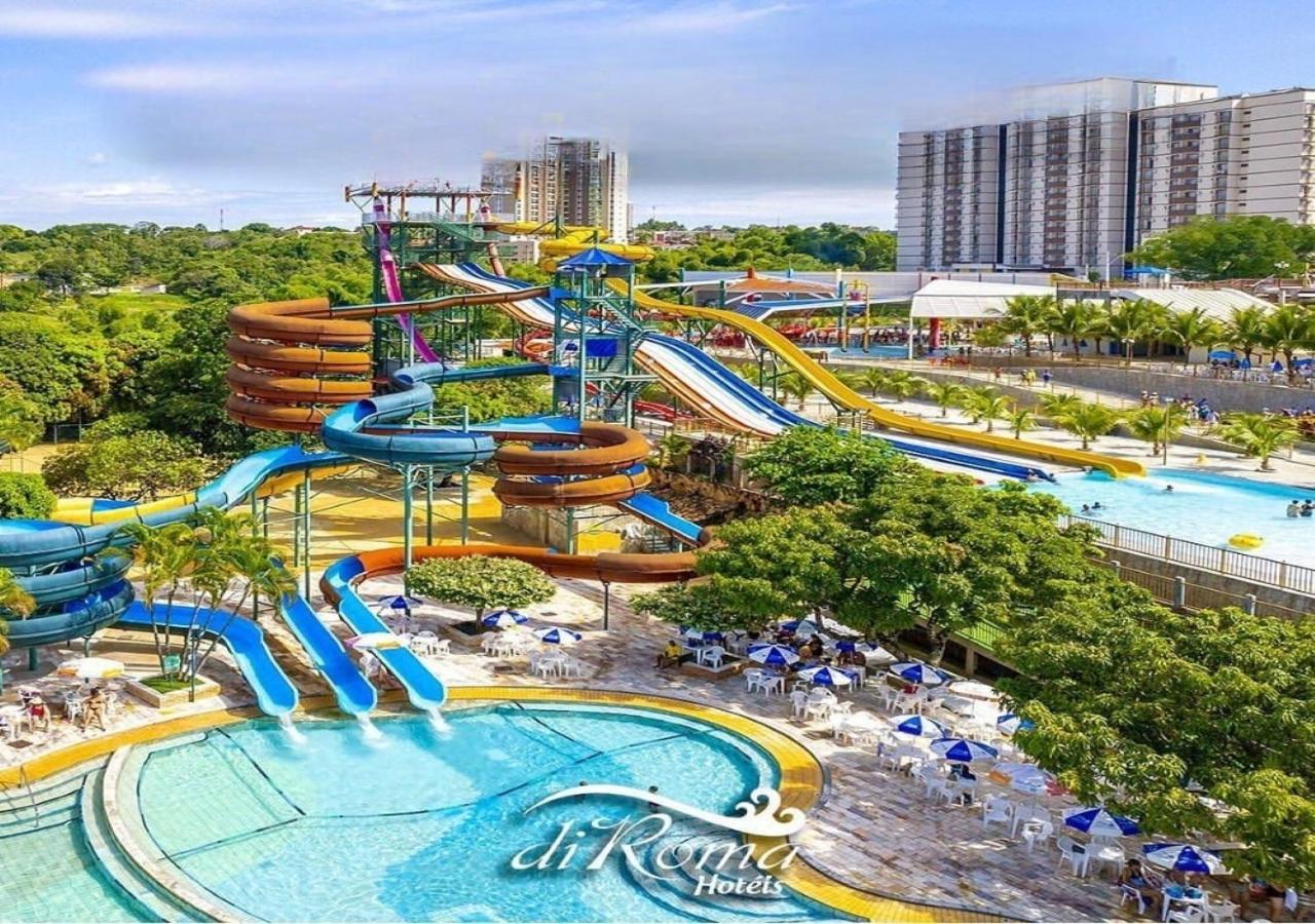 Villas diRoma com um dia de acesso Acqua Park, Splash e Slide Caldas Novas Exterior foto