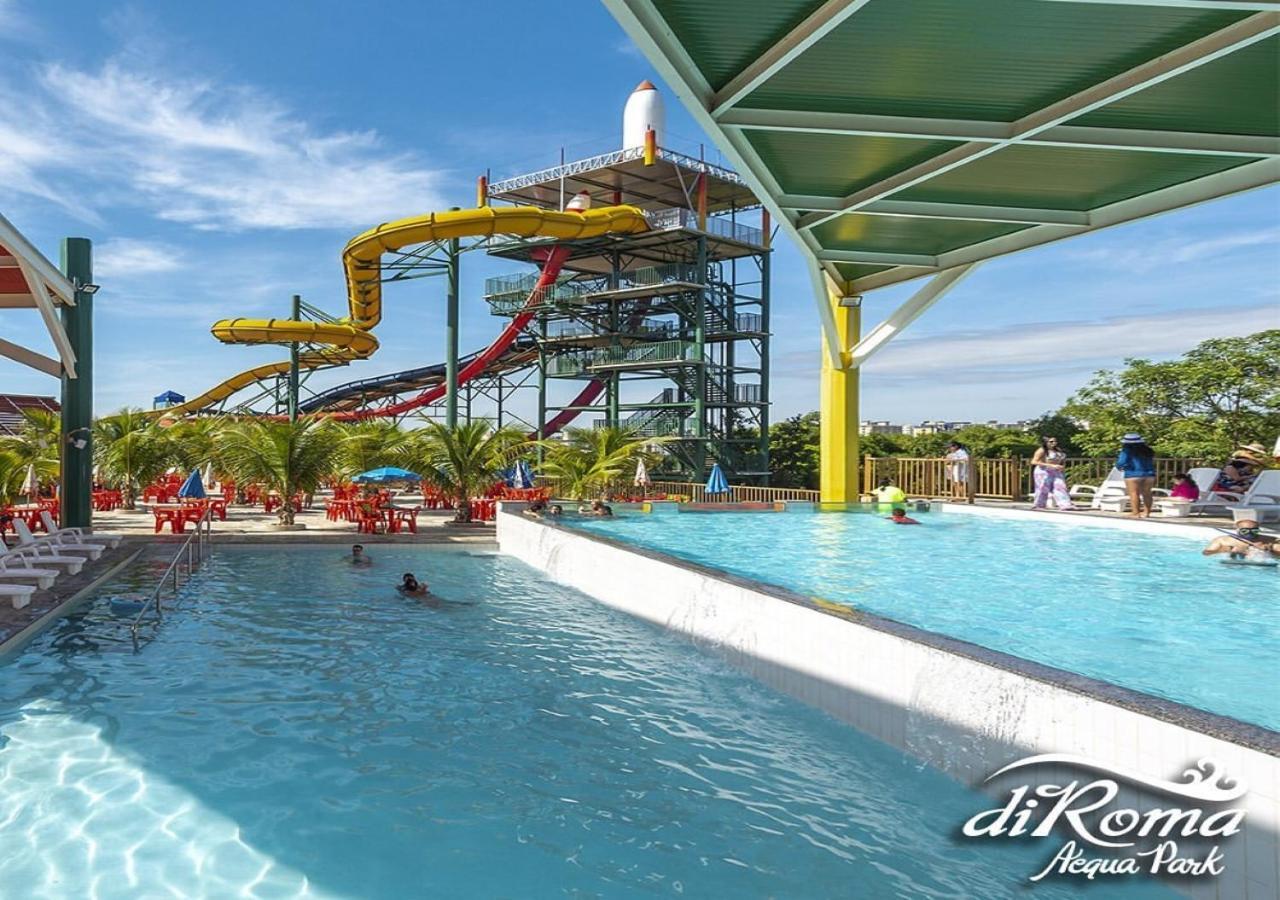 Villas diRoma com um dia de acesso Acqua Park, Splash e Slide Caldas Novas Exterior foto