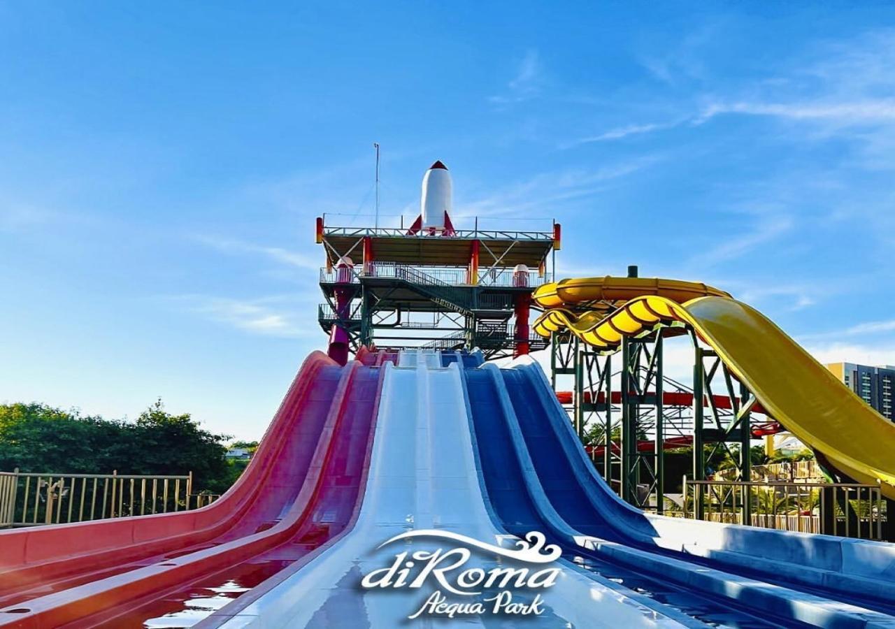 Villas diRoma com um dia de acesso Acqua Park, Splash e Slide Caldas Novas Exterior foto