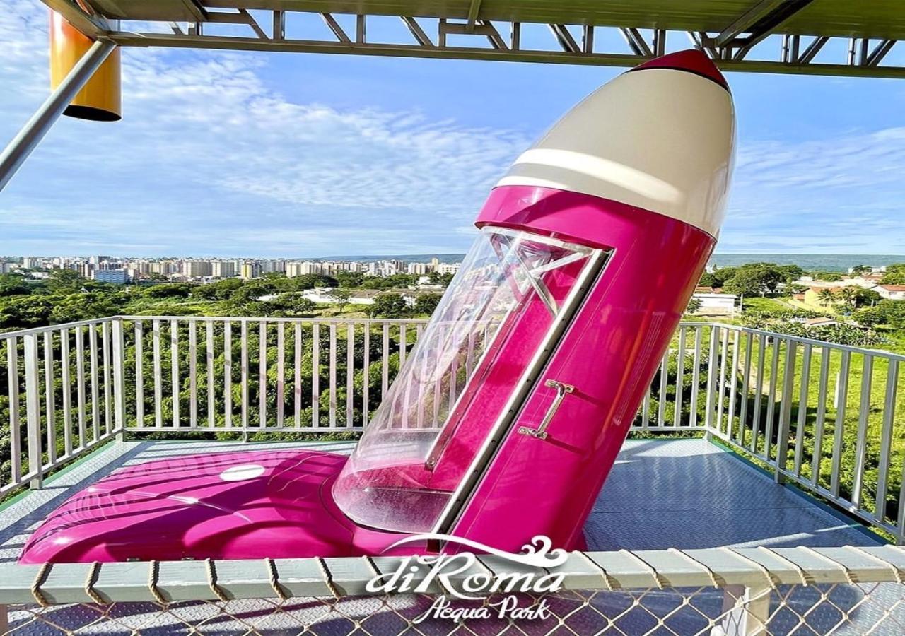Villas diRoma com um dia de acesso Acqua Park, Splash e Slide Caldas Novas Exterior foto