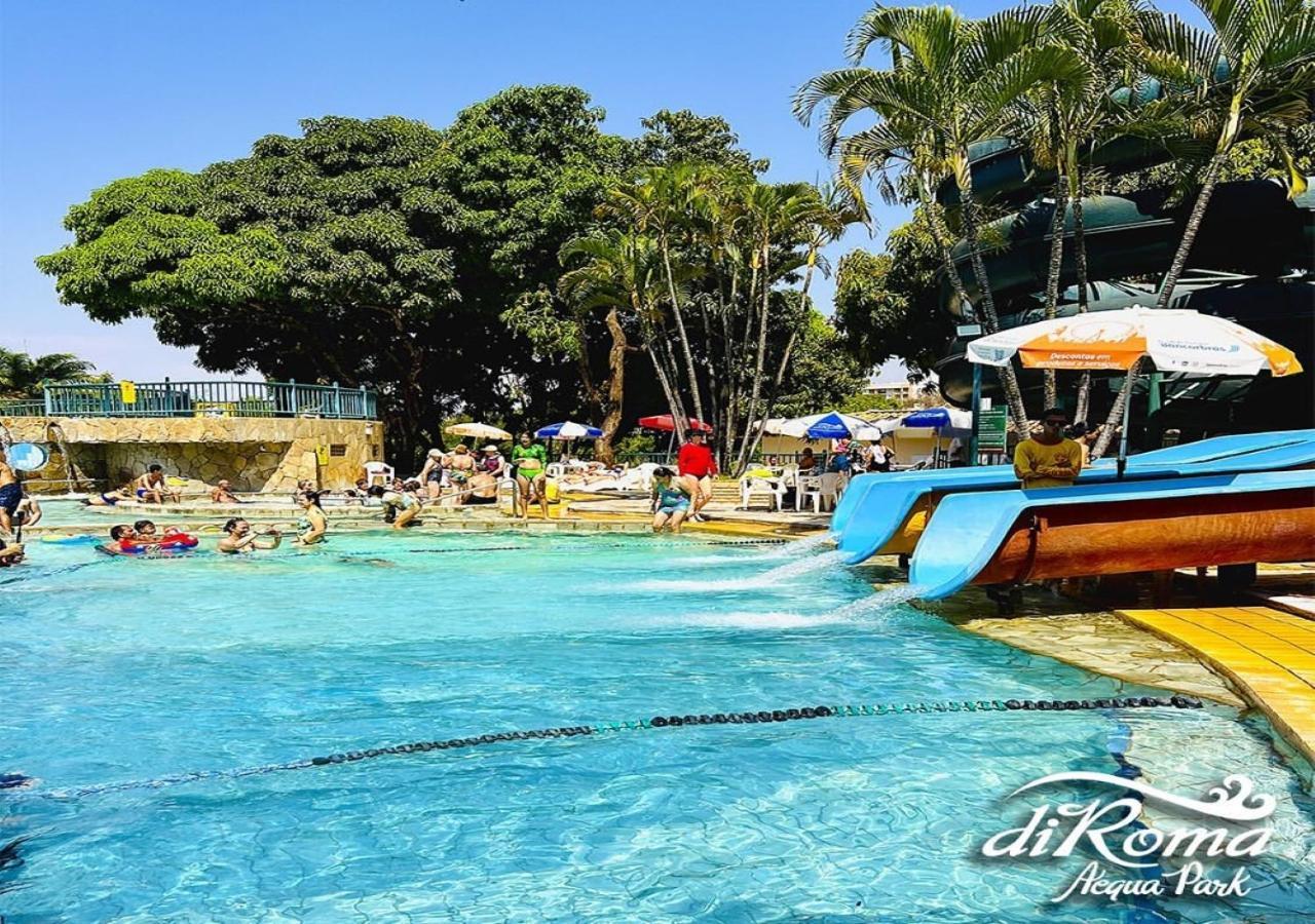 Villas diRoma com um dia de acesso Acqua Park, Splash e Slide Caldas Novas Exterior foto